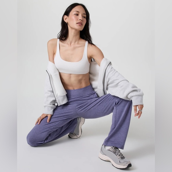 Vuori Pants - Vuori Halo Straight Leg Trouser DreamKnit Cosmic Heather Size S NWT